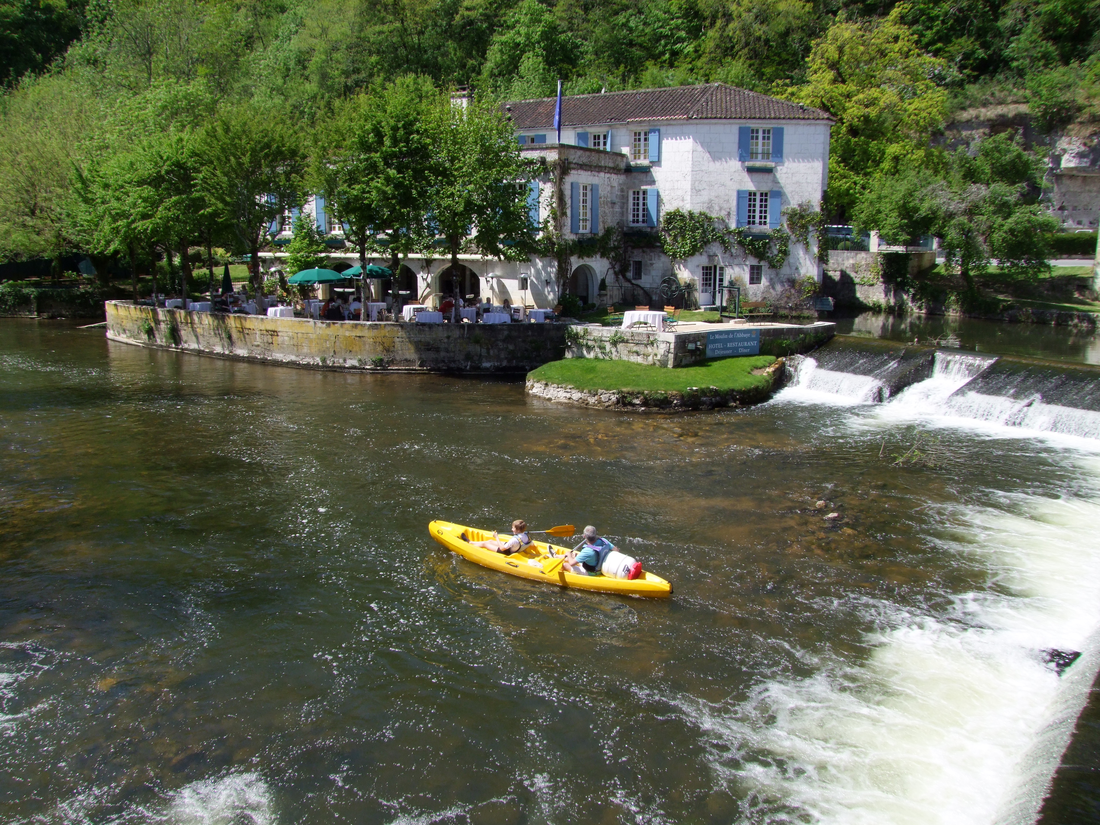 kayak dronne brantome